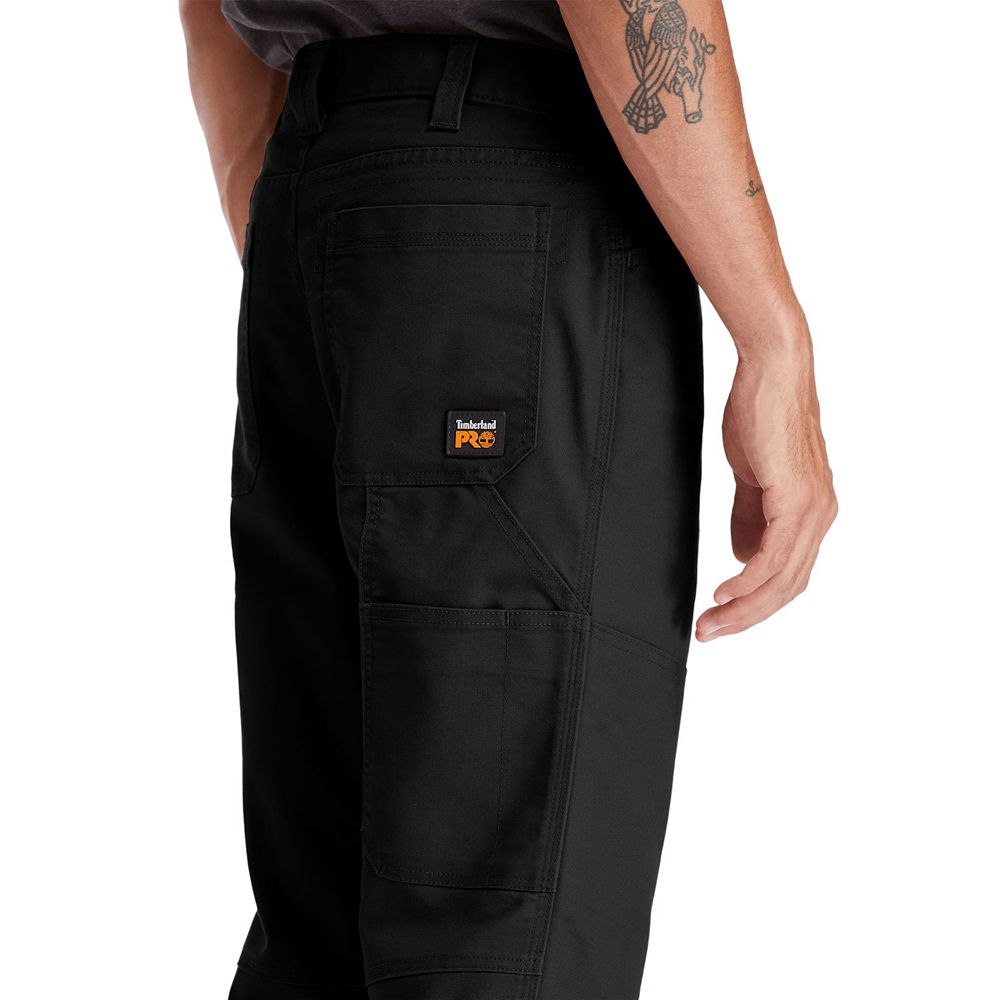 Pantaloni Timberland Barbati Negrii - Pro® 8 Series Utility With Knee Overlay - Romania - SHGUJQ031